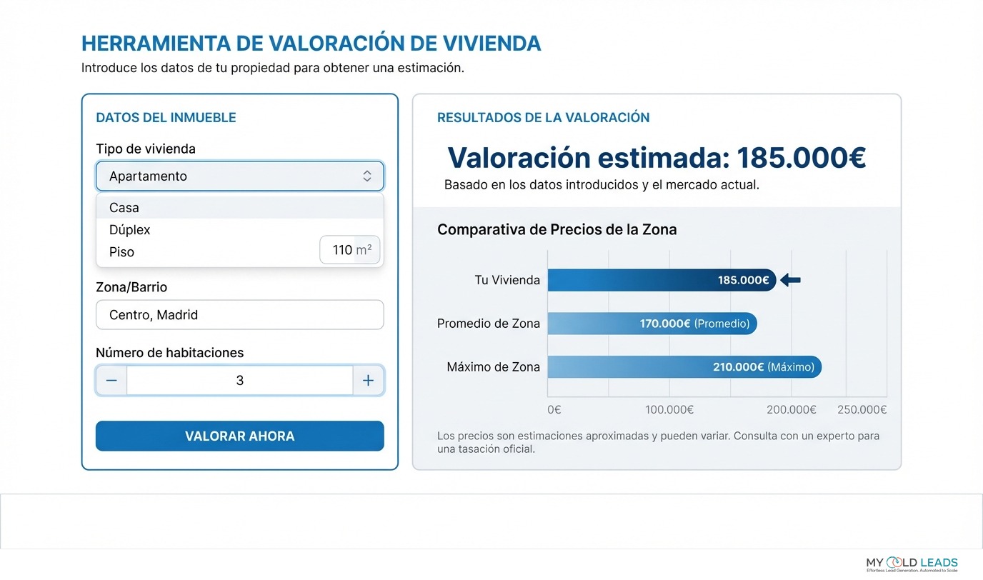 Valoración orientativa de vivienda